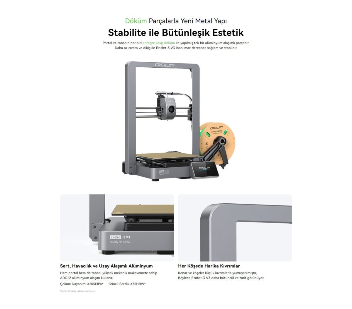 Creality Ender-3 V3 CoreXZ 3D Yazıcı - Görsel 3