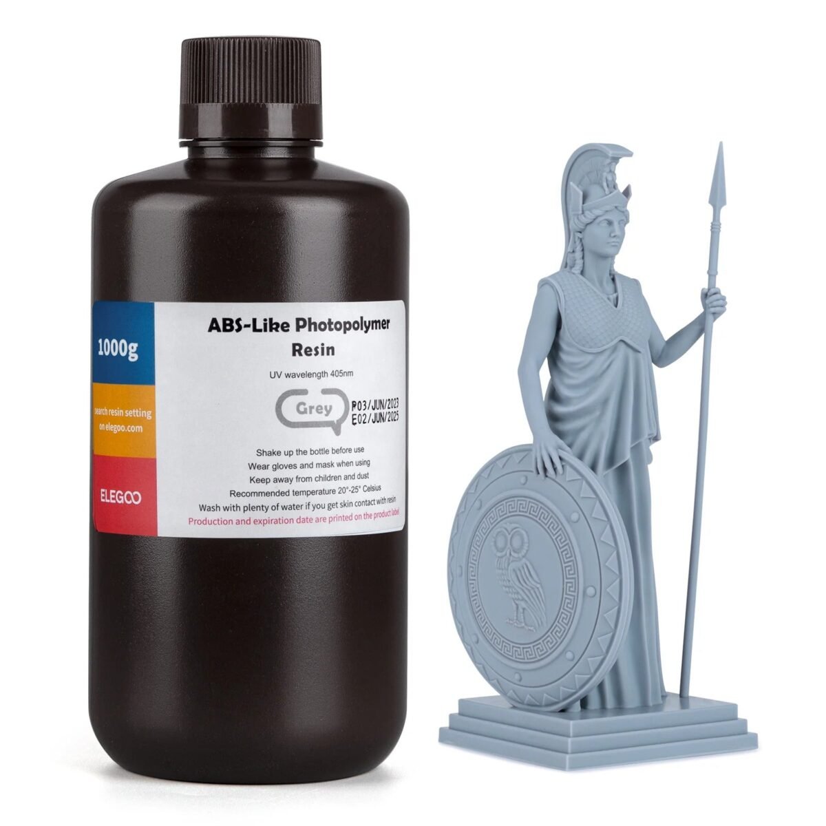 ELEGOO ABS-Like Reçine (1kg / Dumanlı Siyah) - Görsel 5