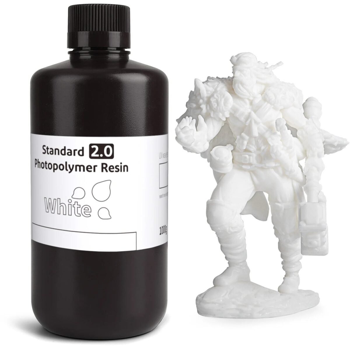 ELEGOO Standart v2.0 Reçine (1kg / Gri) - Görsel 2
