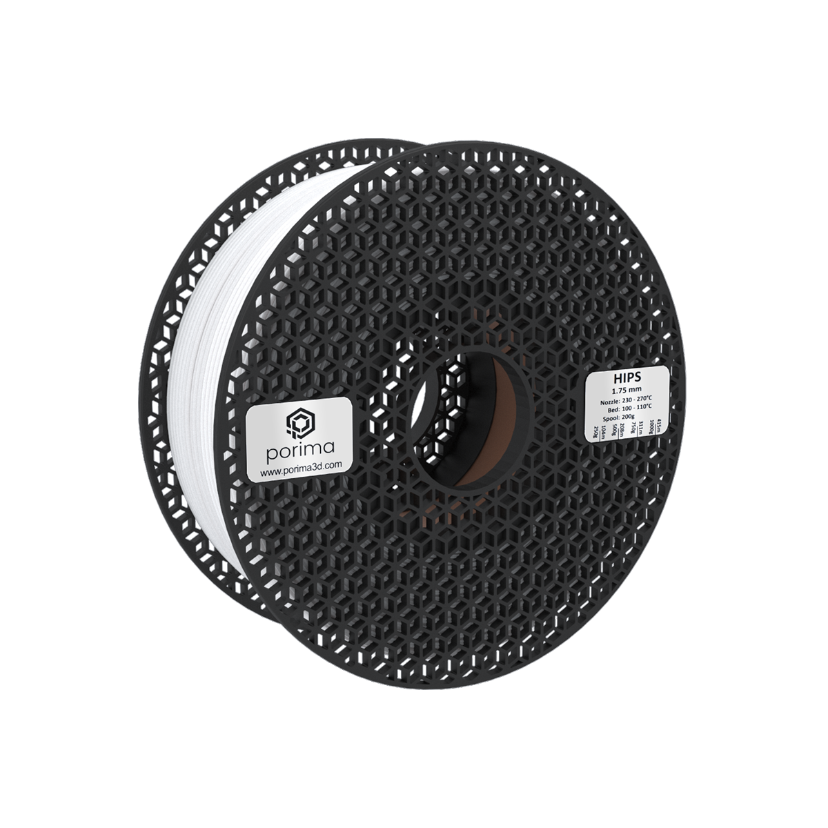 porima-hips-naturel-1kg-175mm-3d-yazici-filament-p01.png Porima HIPS Destek Filamenti (Naturel / 1.75mm / 1kg) - Görsel 1