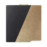 PorimaX Smooth Carbon Fiber PET / Textured Gold PEI Tabla (276 mm x 293 mm)