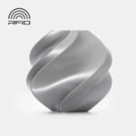 Bambu PLA Silk+ - Silver - with Reusable Spool
