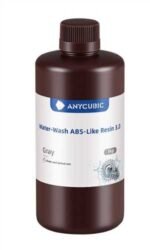 Anycubic Water-Wash ABS-Like Resin 3.0-Grey - Görsel 2