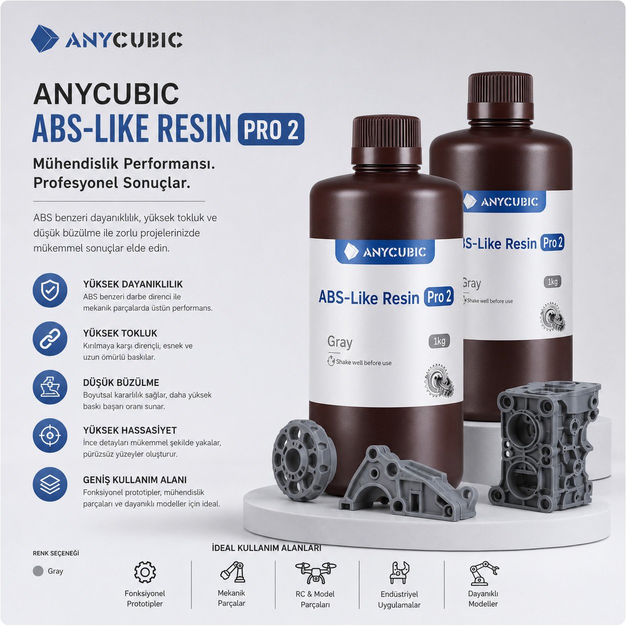 ANYCUBIC-ABS Like Resin ANYCUBIC-ABS Like Resin