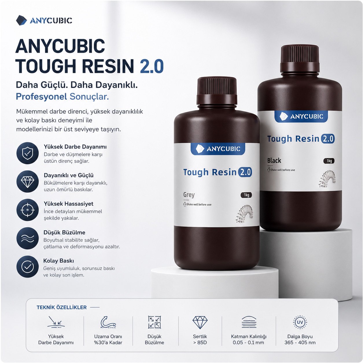 ANYCUBIC-Tough Resin 2 ANYCUBIC-Tough Resin 2